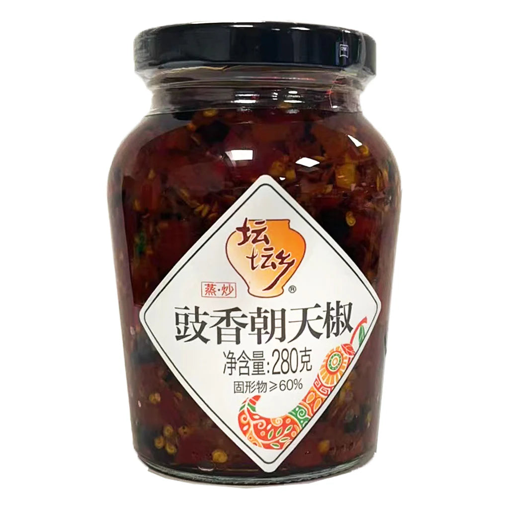 TANTANXIANG Tantanxiang Chopped Chili Black Bean 280g