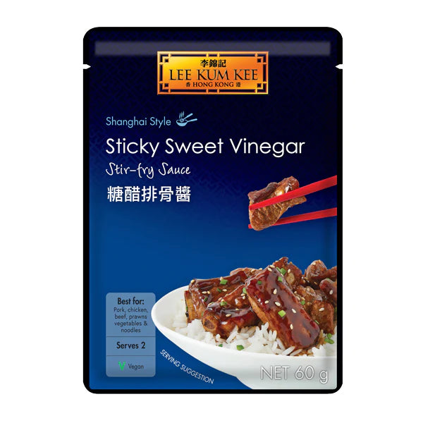 LEE KUM KEE Klebrige süße Essig-Pfannensauce 60g - Panda-Panda Asia Shop by JEN