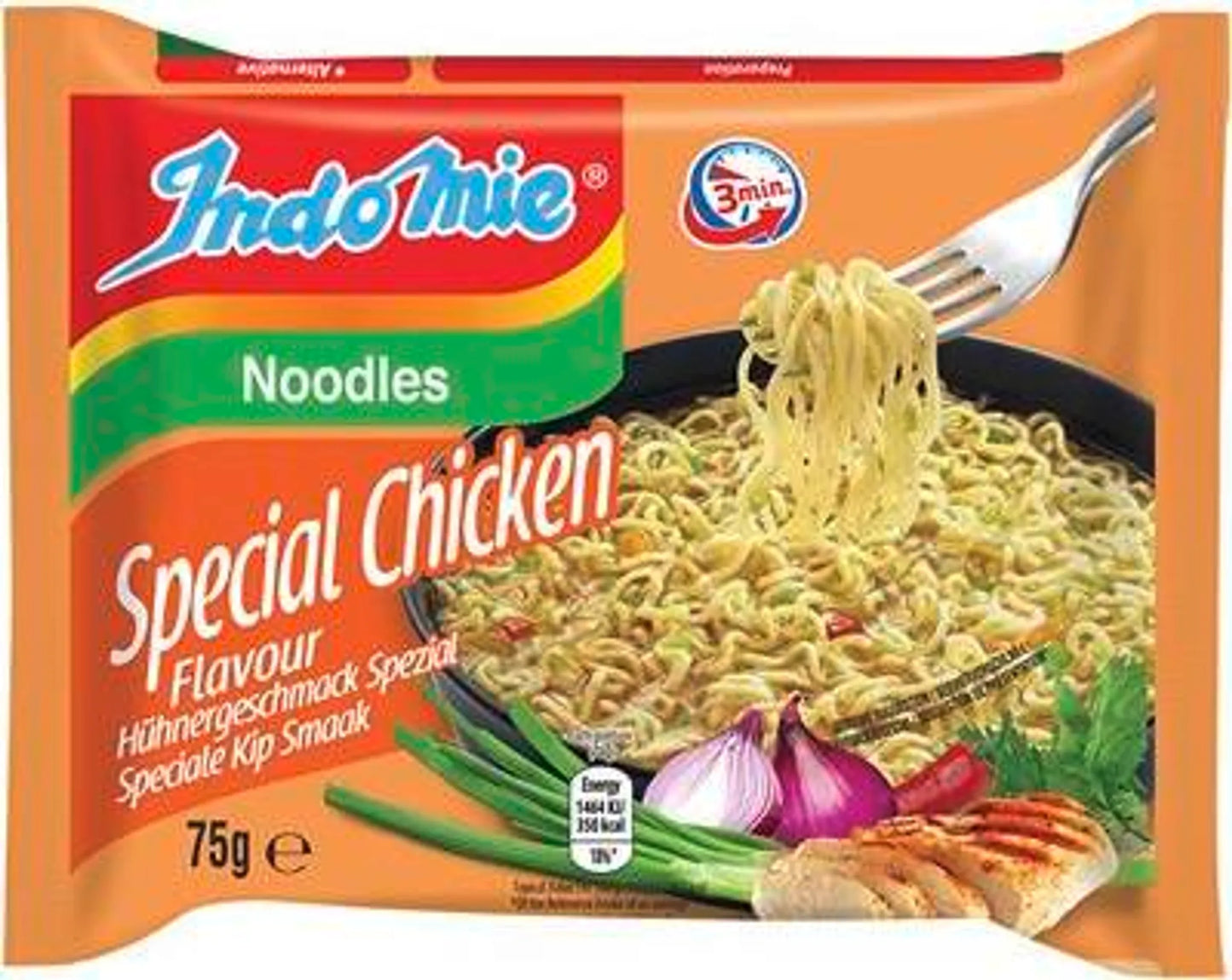 INDOMIE Instantnudeln Huhn Spezial 5er-Pack 375g - Panda-Panda Asia Shop by JEN