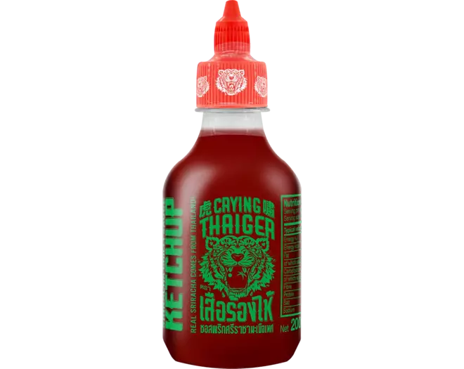 CRYING THAIGER Sriracha-Chilisauce – Ketchup 200ml