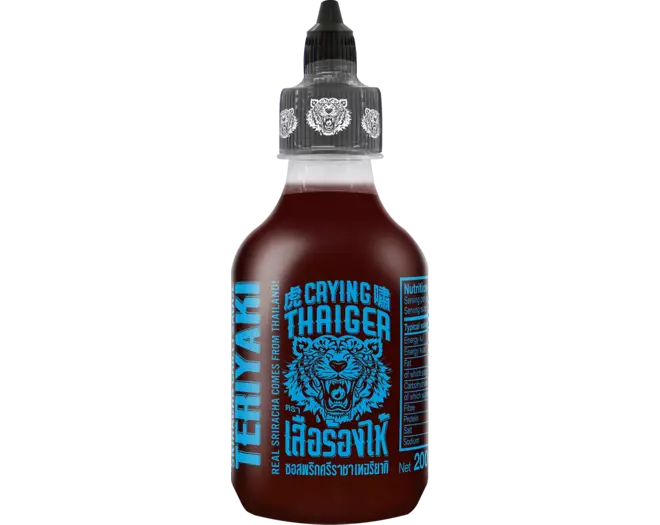 CRYING THAIGER Sriracha-Chilisauce - Teriyaki 200ml
