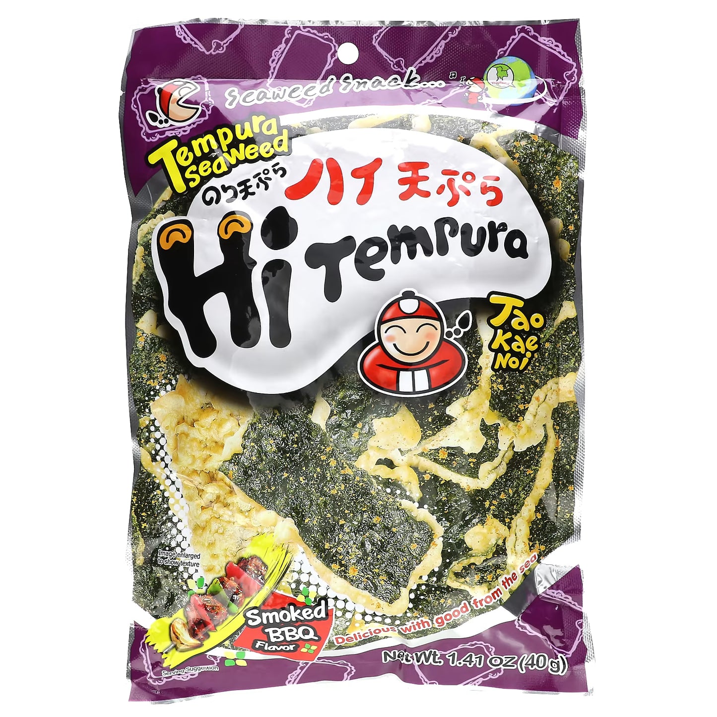 TAOKAENOI Tempura-Seetang geräuchert Bbq 40g - Panda-Panda Asia Shop by JEN