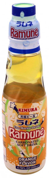 KIMURA GANSO RAMUNE ORANGE 200ml - Panda-Panda Asia Shop by JEN