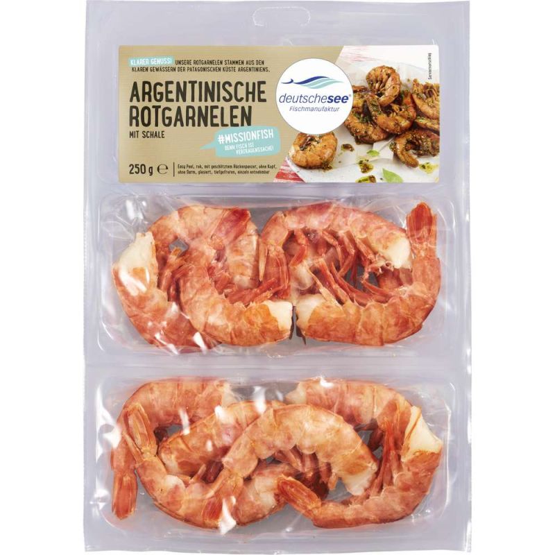 Argentinische Rotgarnelen Easy Peel 300g - Panda-Panda Asia Shop by JEN