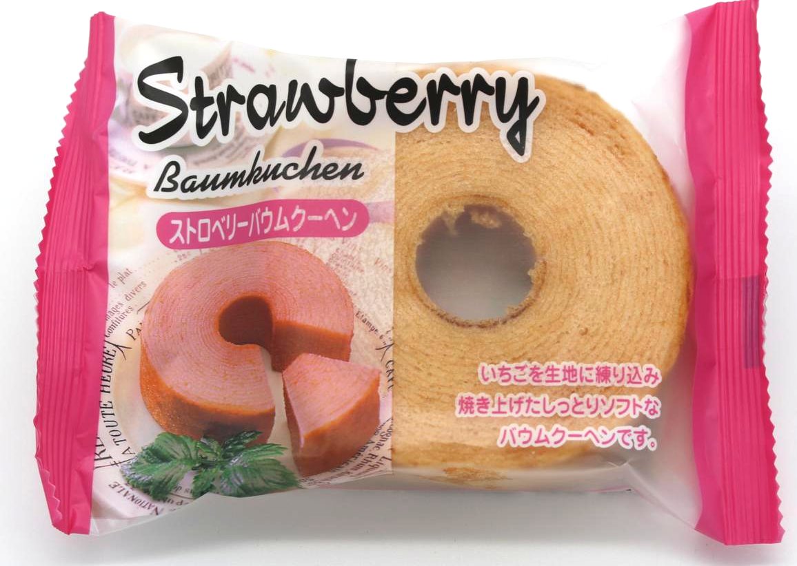 TAIYO Erdbeer Baumkuchen 82g - Panda-Panda Asia Shop by JEN