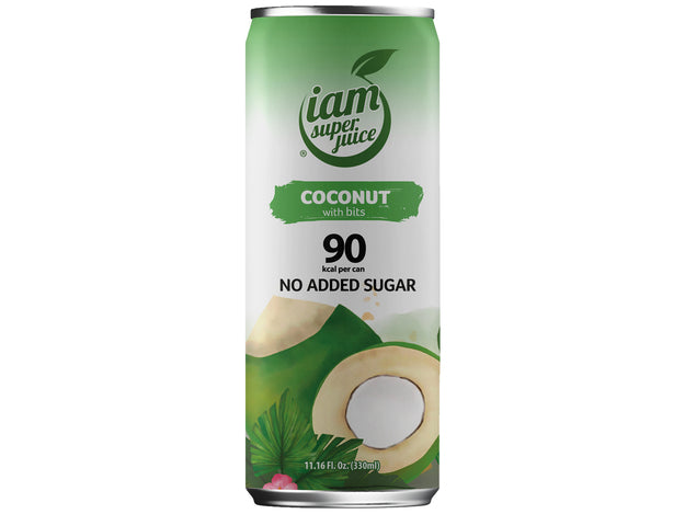 IAM SUPERJUICE Kokoswasser 330ml - Panda-Panda Asia Shop by JEN
