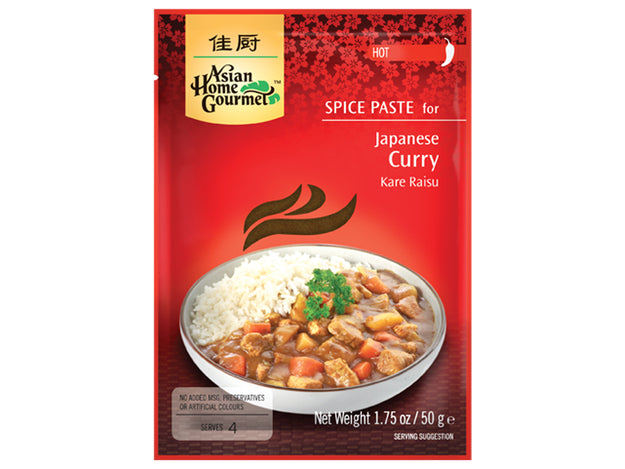 AHG Japanisches Curry Würzpaste 50g - Panda-Panda Asia Shop by JEN
