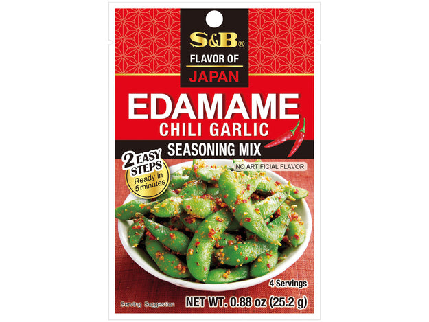 S&B Edamame Chili-Knoblauch-Gewürzmischung 25g - Panda-Panda Asia Shop by JEN