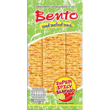 BENTO Tintenfisch Snack Meeresfrüchte Pikant 20g - Panda-Panda Asia Shop by JEN