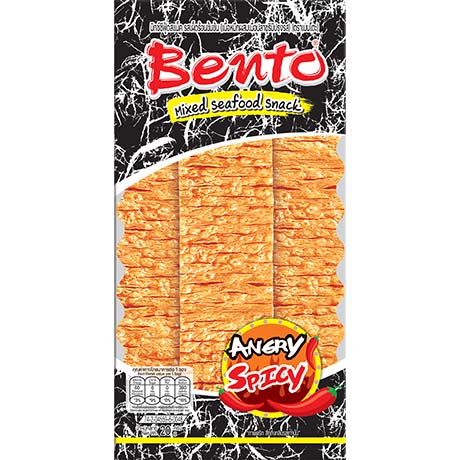 BENTO Tintenfisch Snack Angry Spicy 20g - Panda-Panda Asia Shop by JEN
