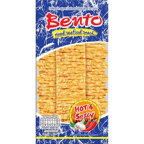 BENTO Tintenfisch Snack Hot & Spicy 20g - Panda-Panda Asia Shop by JEN