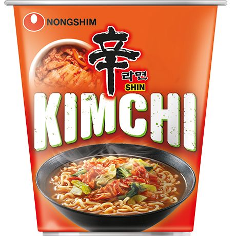 NONGSHIM Instantnudeln Shin Kimchi Becher 75g - Panda-Panda Asia Shop by JEN