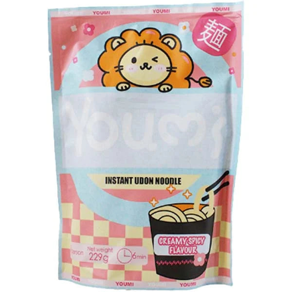 YOUMI Instant Udon Nudeln Süß&Scharf Carbonara 229g - Panda-Panda Asia Shop by JEN