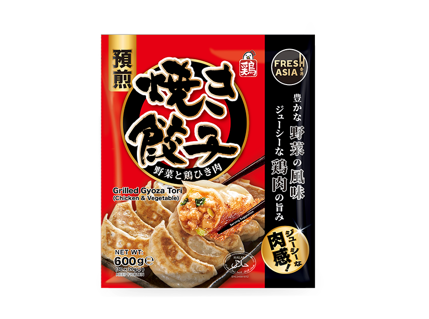 FRESH ASIA Gegrillte Gyoza Tori (Hühnchen & Gemüse) 0.6kg - Panda-Panda Asia Shop by JEN