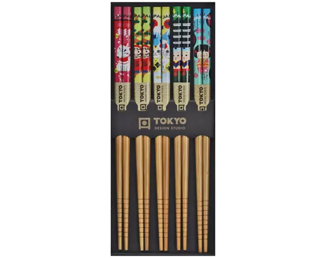 TOKYO DESIGN STUDIO Essstäbchen-Set Kawaii