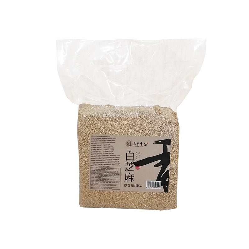 SANFENG Gerösteter weißer Sesam 1kg - Panda-Panda Asia Shop by JEN