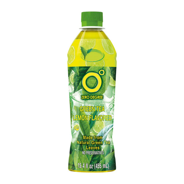 ZERO DEGREE Grüner Tee mit Lemon 455ml - Panda-Panda Asia Shop by JEN