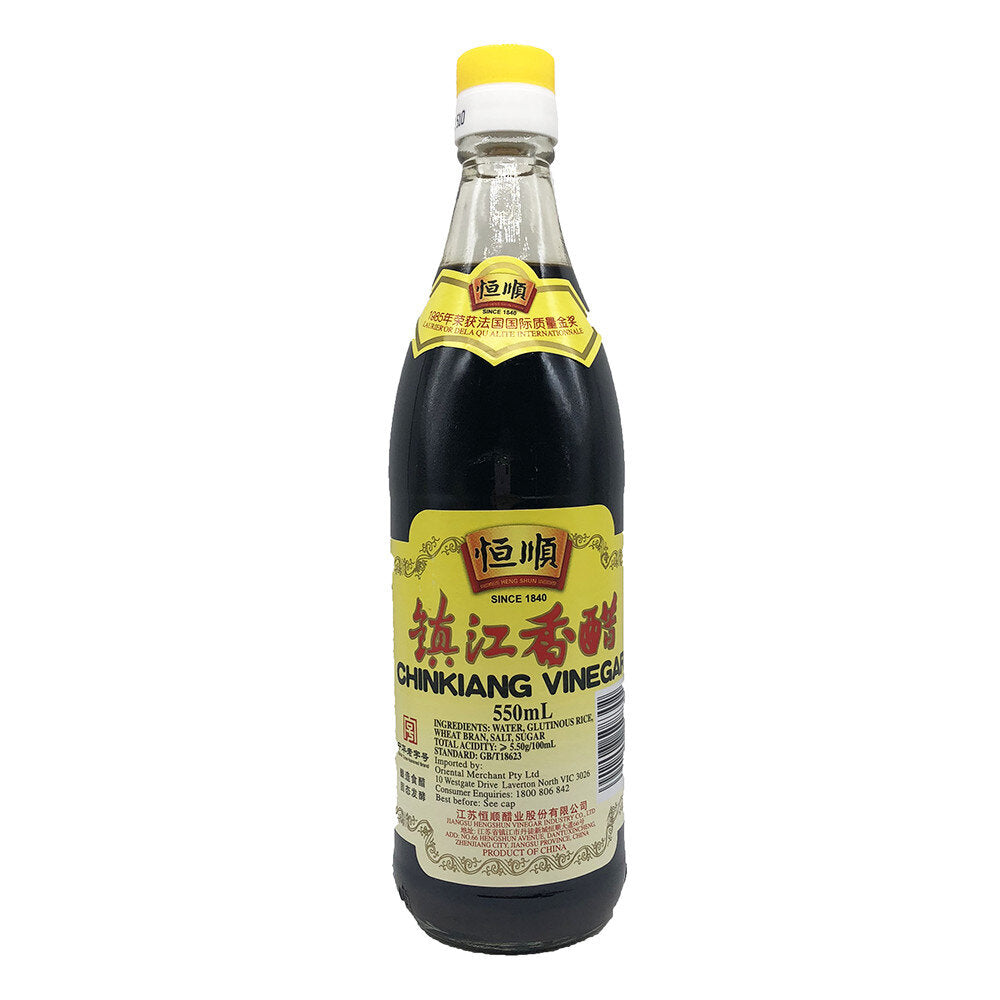GOLDEN PLUM Chinkiang schwarzer Essig 0.55l - Panda-Panda Asia Shop by JEN