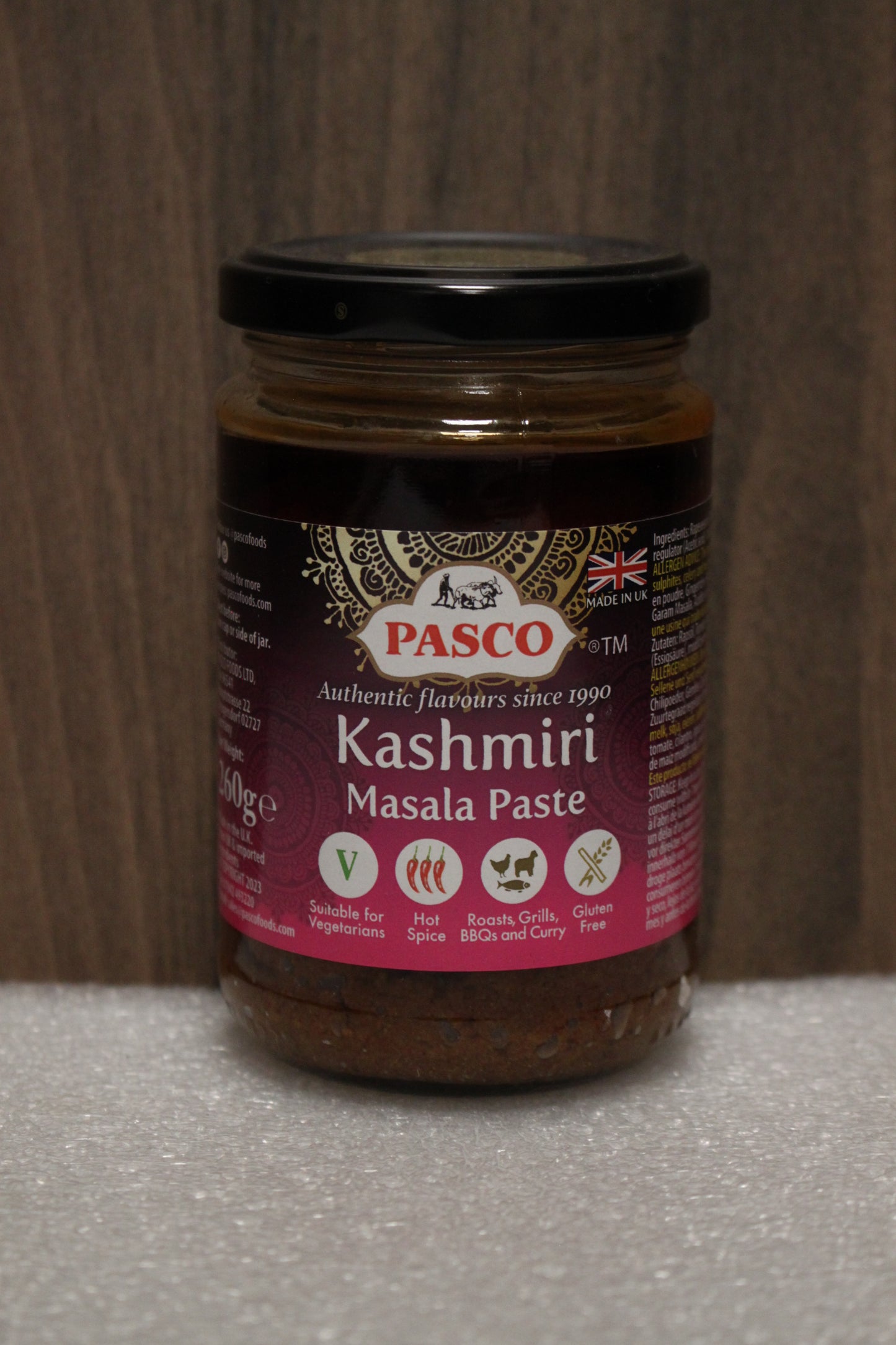 PASCO Kashmiri Masala (Knoblauch-Chutney) 260g
