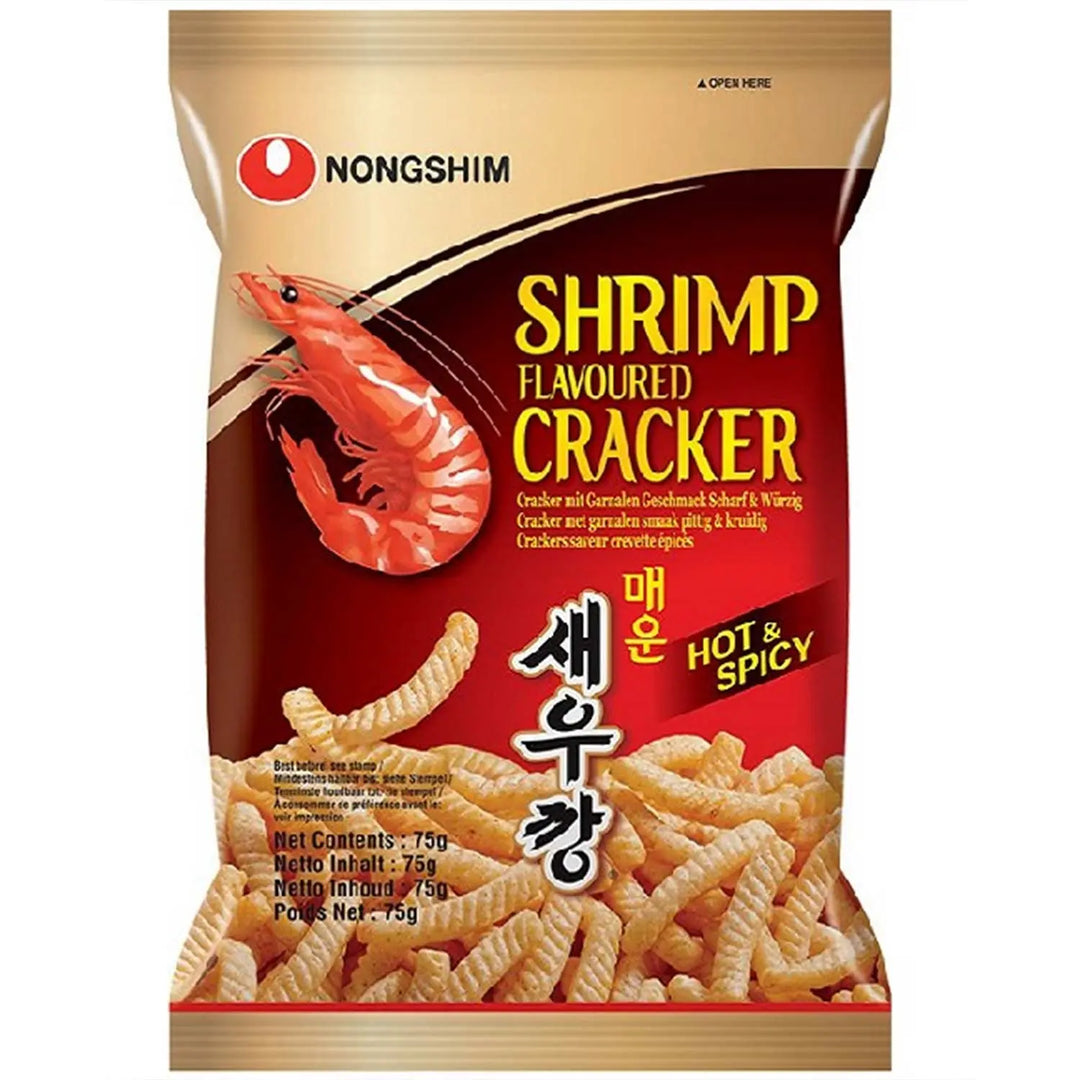 NONGSHIM Kräcker mit Garnelen Geschmack Scharf 75g - Panda-Panda Asia Shop by JEN