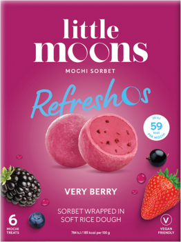 LITTLE MOONS LITTLE MOONS Mochi gemischte Beeren (vegan) Sorbet 192g - Panda-Panda Asia Shop by JEN