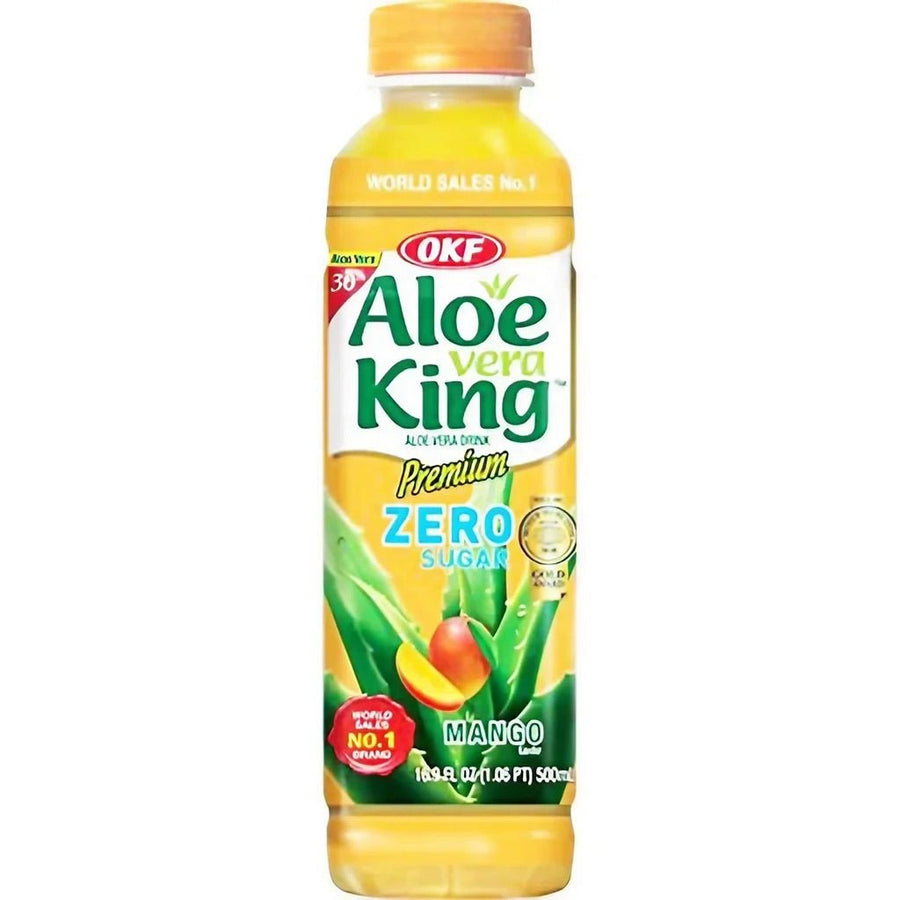 OKF Aloe Vera Getränk Mango ohne Zucker 500ml - Panda-Panda Asia Shop by JEN
