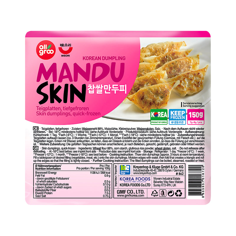 ALLGROO Dumplingteig (Misori) 150g - Panda-Panda Asia Shop by JEN