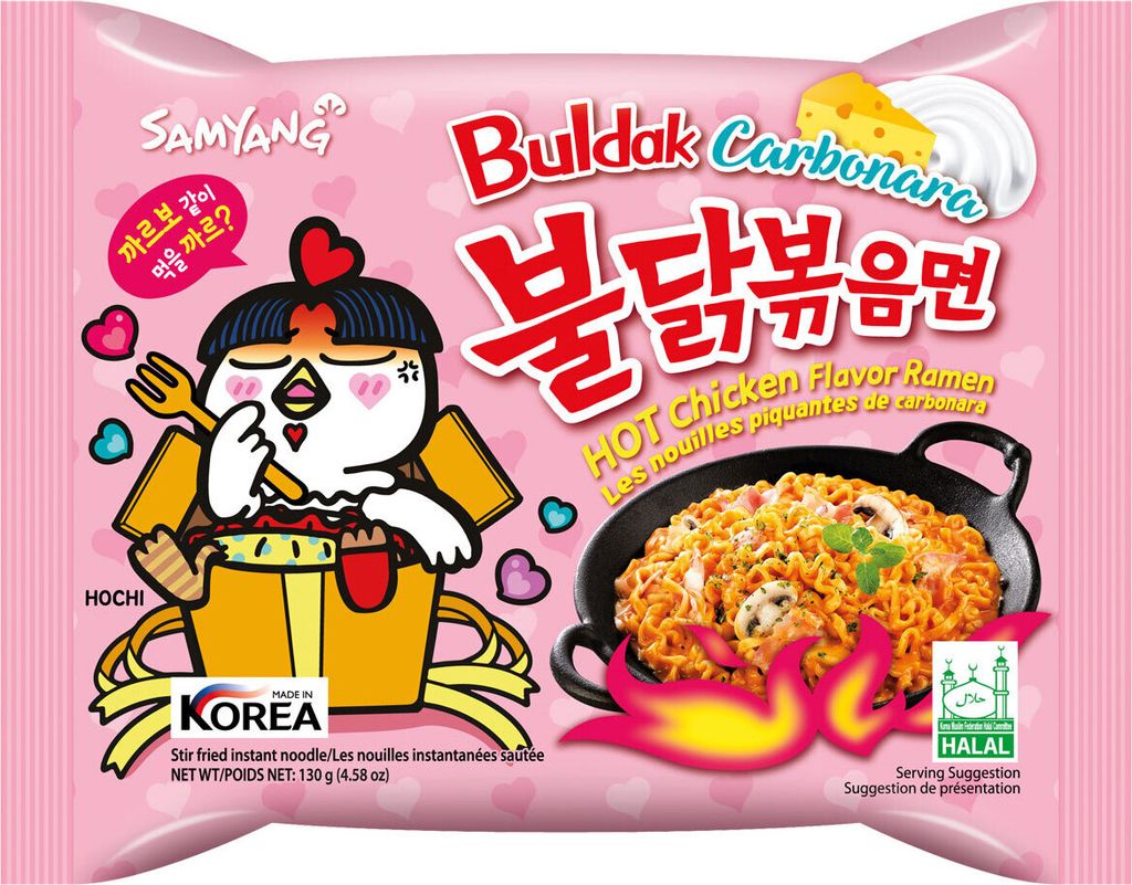 SAMYANG Buldak - Instant-Nudeln Scharfes Huhn Carbo 130g - Panda-Panda Asia Shop by JEN