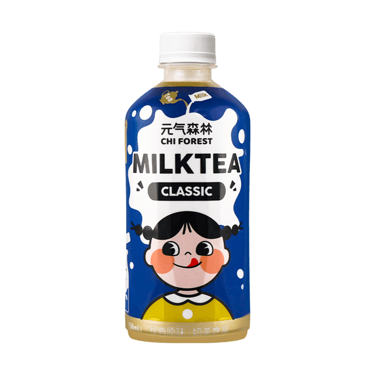 GENKIFOREST CLASSIC MILK TEA 450ml - Panda-Panda Asia Shop by JEN