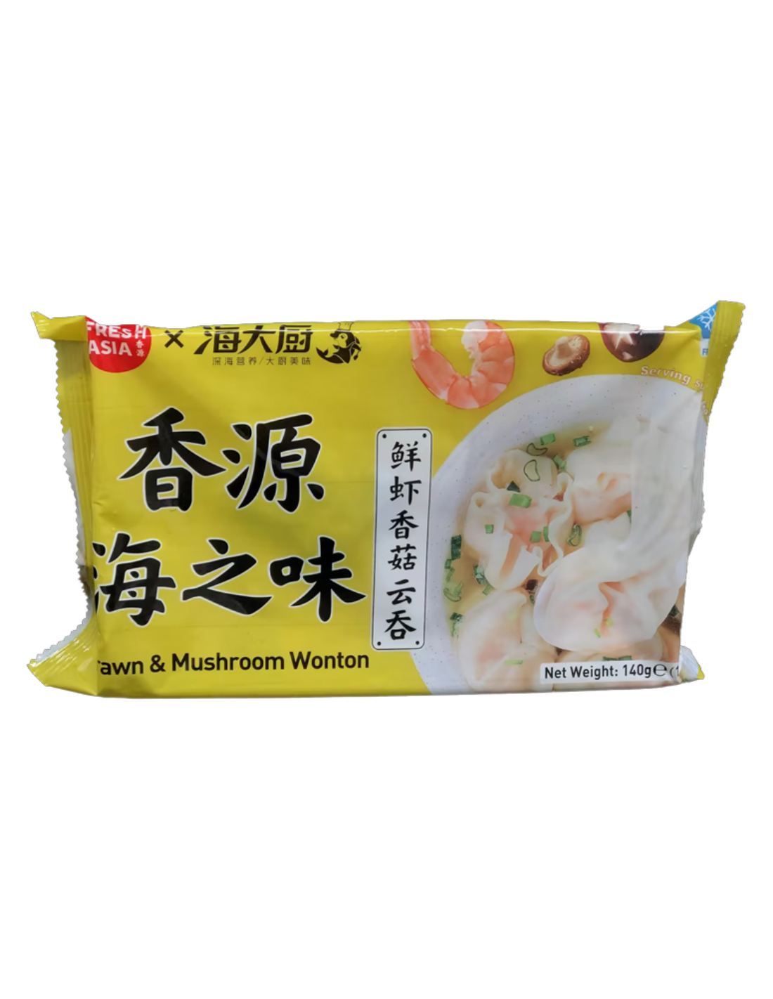 FRESH ASIA Wonton Schrimp & Pilze 400g