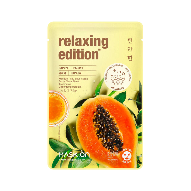 MASK ON Gesichtsmaske mit Lotusblume, anti-stress Tuchmaske - Panda-Panda Asia Shop by JEN