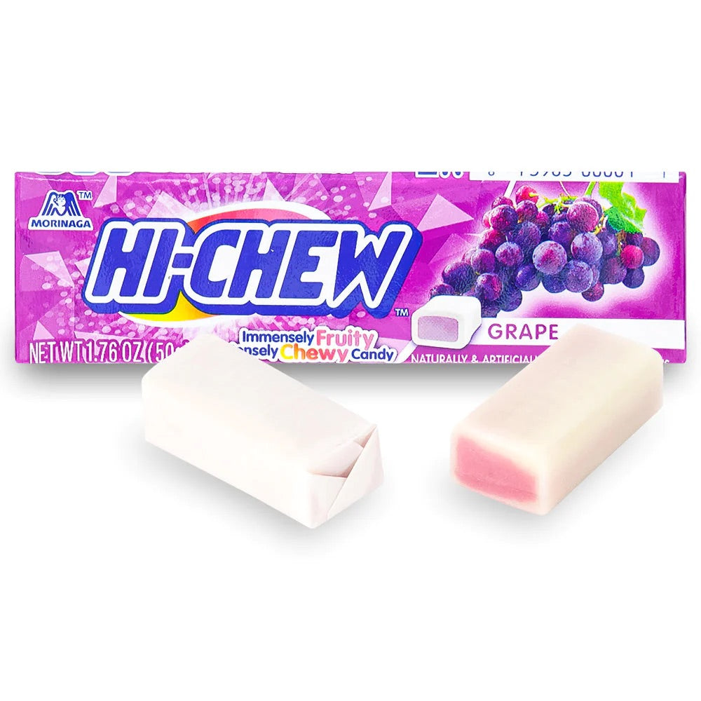 MORINAGA Haichu Soft Candy Traube 56g - Panda-Panda Asia Shop by JEN