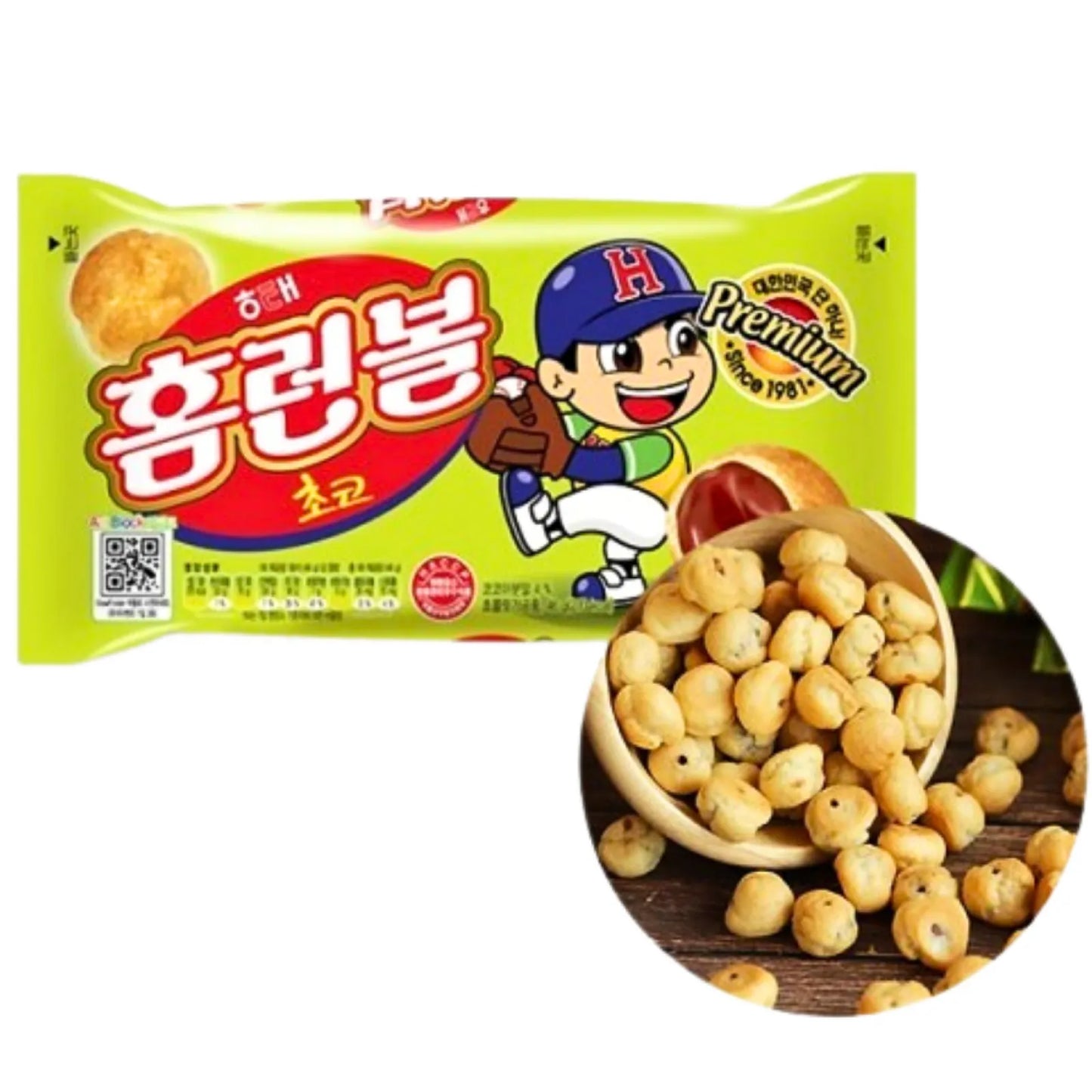HAITAI Homerun-Schokoladenball 46g - Panda-Panda Asia Shop by JEN