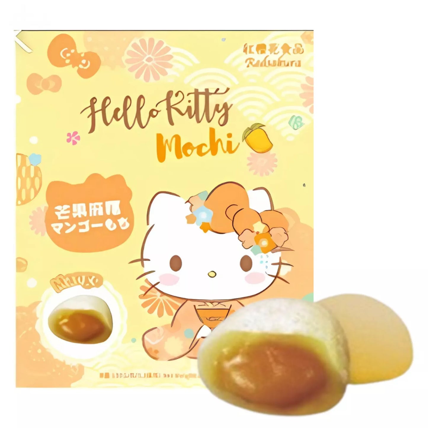 RS Hello Kitty Mango Mochi Box 120g - Panda-Panda Asia Shop by JEN