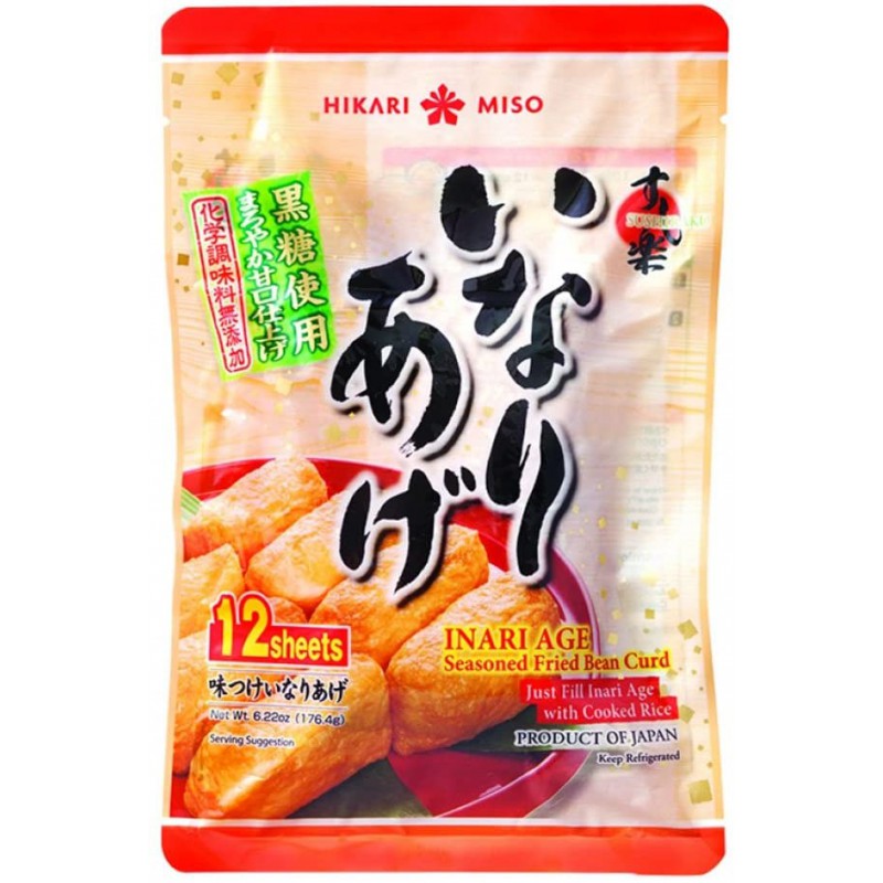 HIKARI Miso Inari Age (Gebratener Bohnenquark) 176g - Panda-Panda Asia Shop by JEN