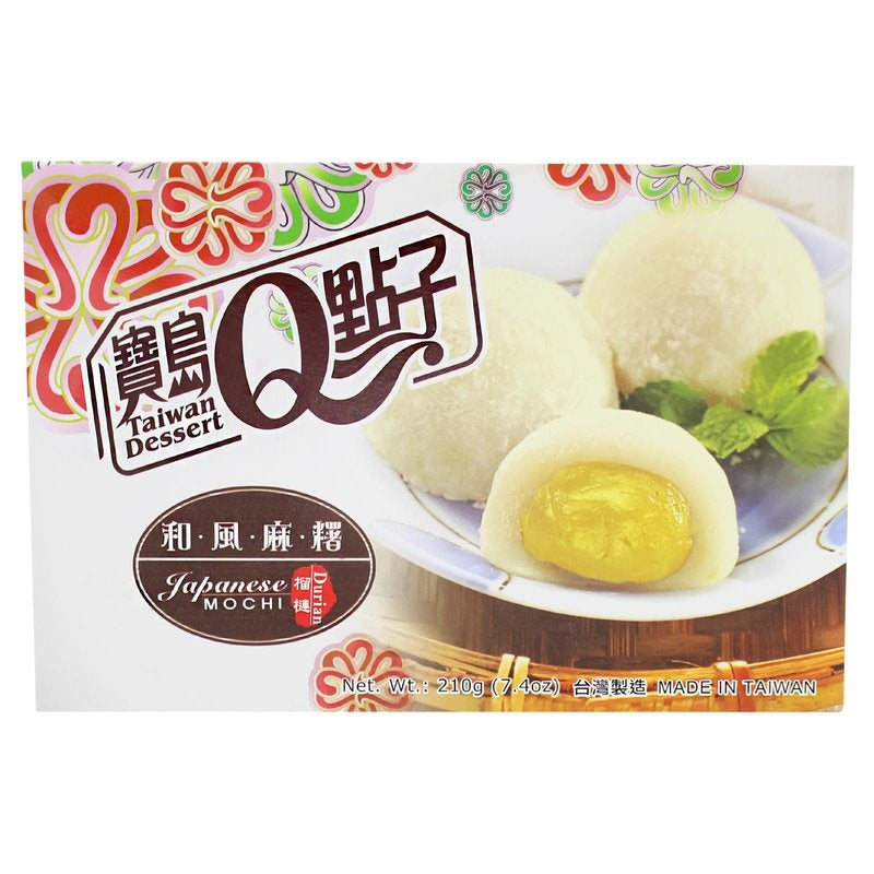 TW TW He Fong Durian Mochi 210g - Panda-Panda Asia Shop by JEN