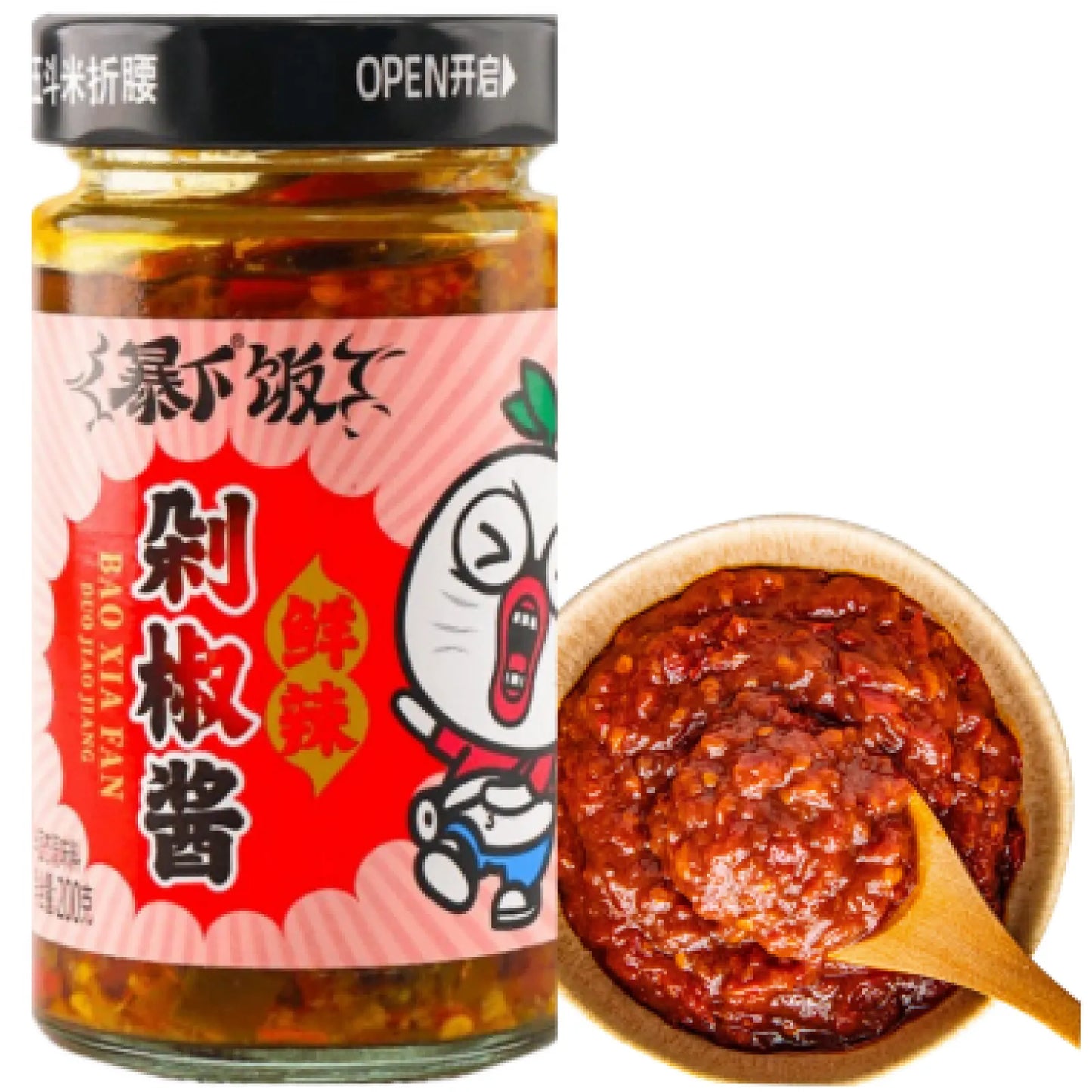 JXJ Extrem Scharfer Doppel Chili & Pfeffer 200g - Panda-Panda Asia Shop by JEN