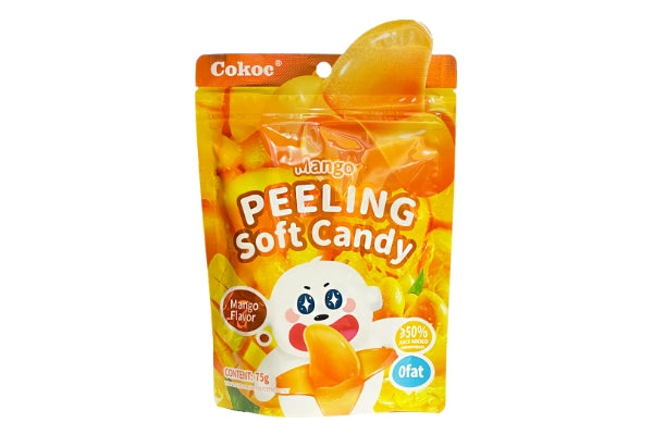 COKOC FOOD Mango Peeling Soft Candy 75g - Panda-Panda Asia Shop by JEN