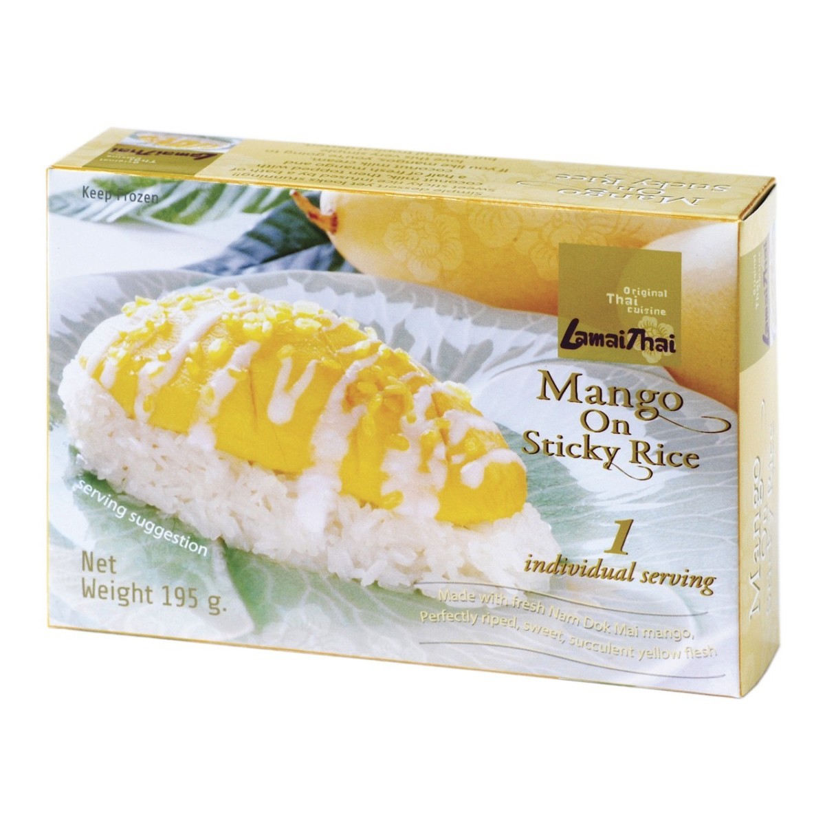 LAMAI THAI Mango mit Kokos-Klebreis 197g - Panda-Panda Asia Shop by JEN