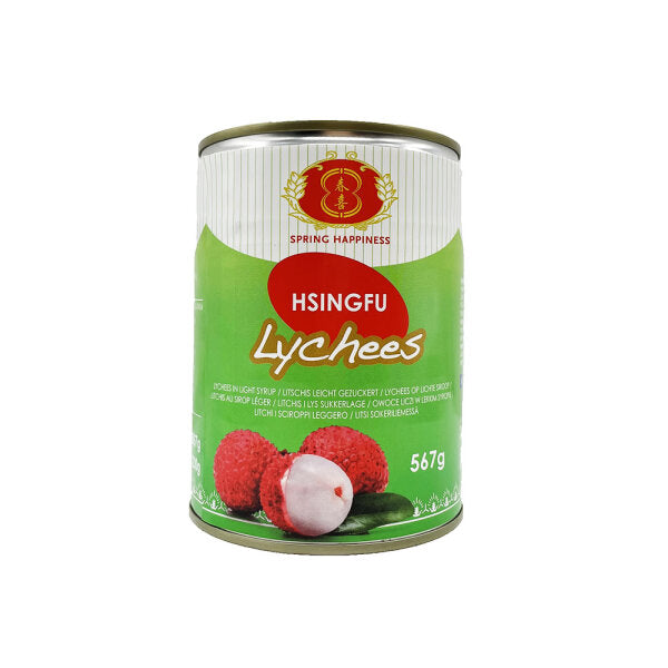 SPRING HAPPINESS Litschis Leicht Gezuckert 0.57kg - Panda-Panda Asia Shop by JEN