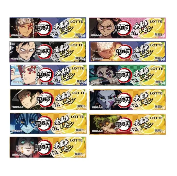 Kimetsu No Yaiba Gamu Zen Shuchu Lemon 20g - Panda-Panda Asia Shop by JEN
