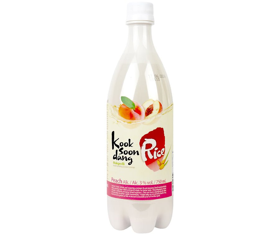 KOOKSOONDANG Makgeolli Pfirsich 0.75l - Panda-Panda Asia Shop by JEN