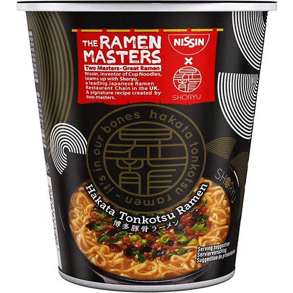 (K)The Ramen Masters Shoryu Cup Noodles Tonkotsu 72g - Panda-Panda Asia Shop by JEN