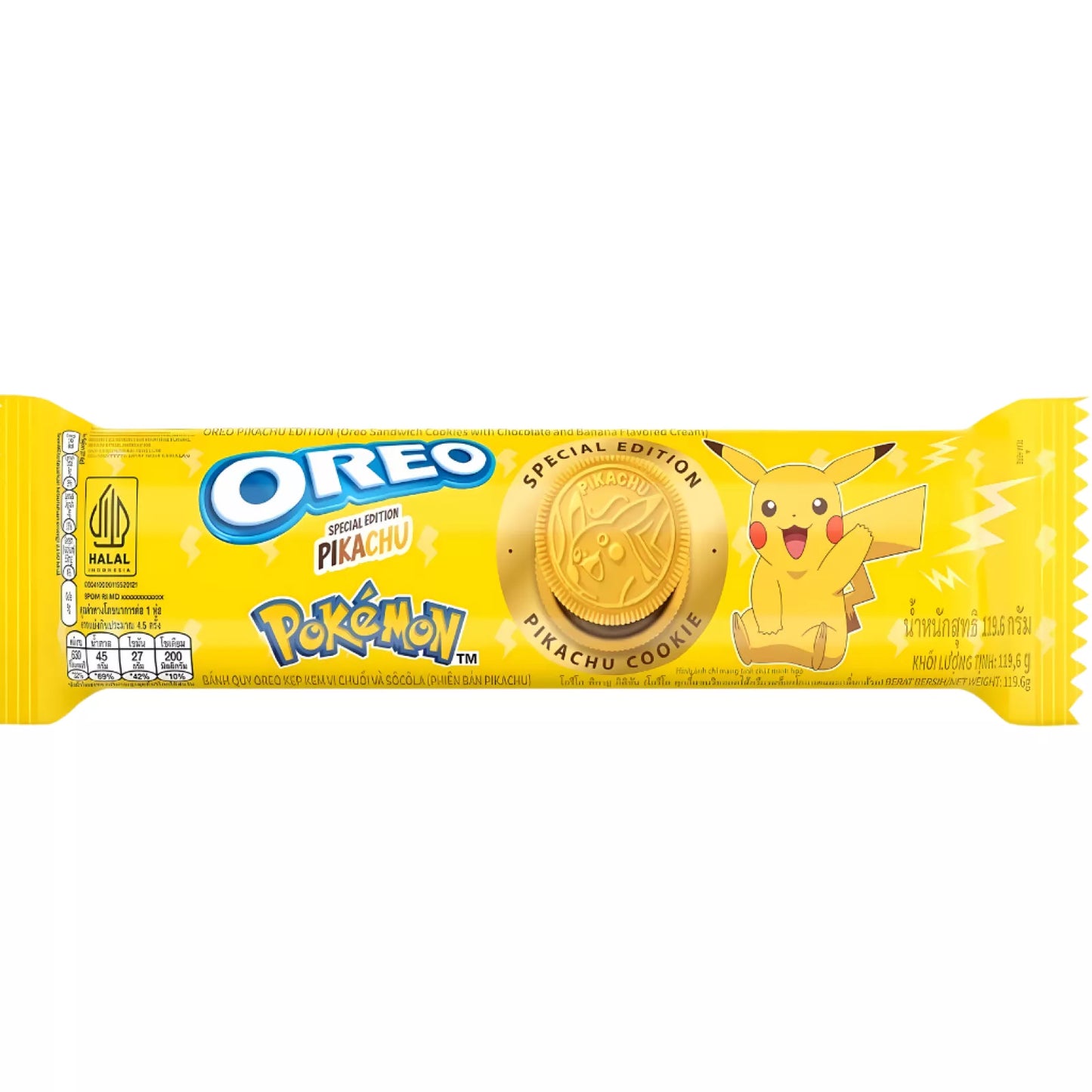 OREO Cookie Rolle mit Bananen Schokoladenfüllung 119g