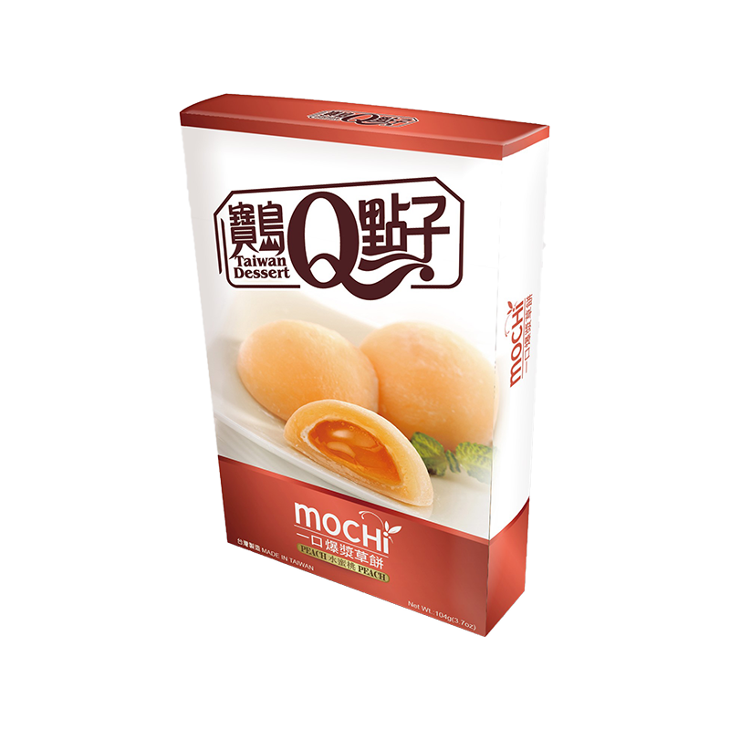 TW Peach Mochi Cake 104g - Panda-Panda Asia Shop by JEN