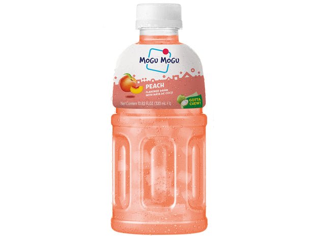 MOGU MOGU Pfirsichgetränk mit Nata de Coco 1l - Panda-Panda Asia Shop by JEN
