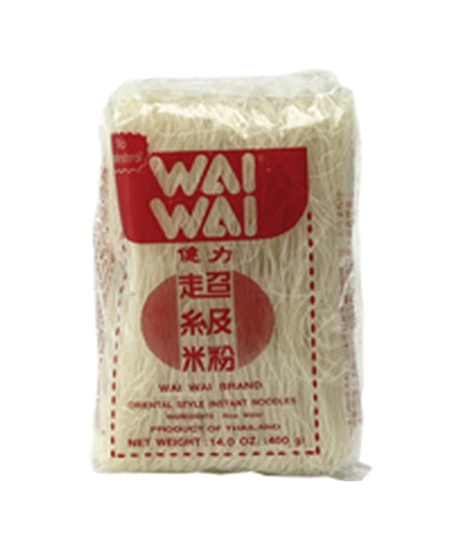 WAI WAI Reisfadennudeln 400g - Panda-Panda Asia Shop by JEN