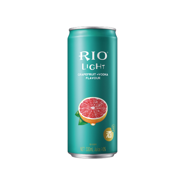 RIO LIGHT GRAPEFRUIT&VODKA COCKTAIL 330g