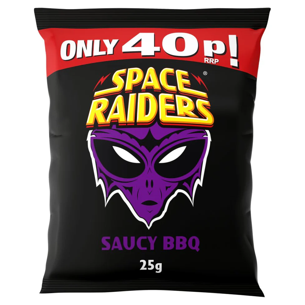 SPACE RAIDERS Saucy BBQ 70g - Panda-Panda Asia Shop by JEN