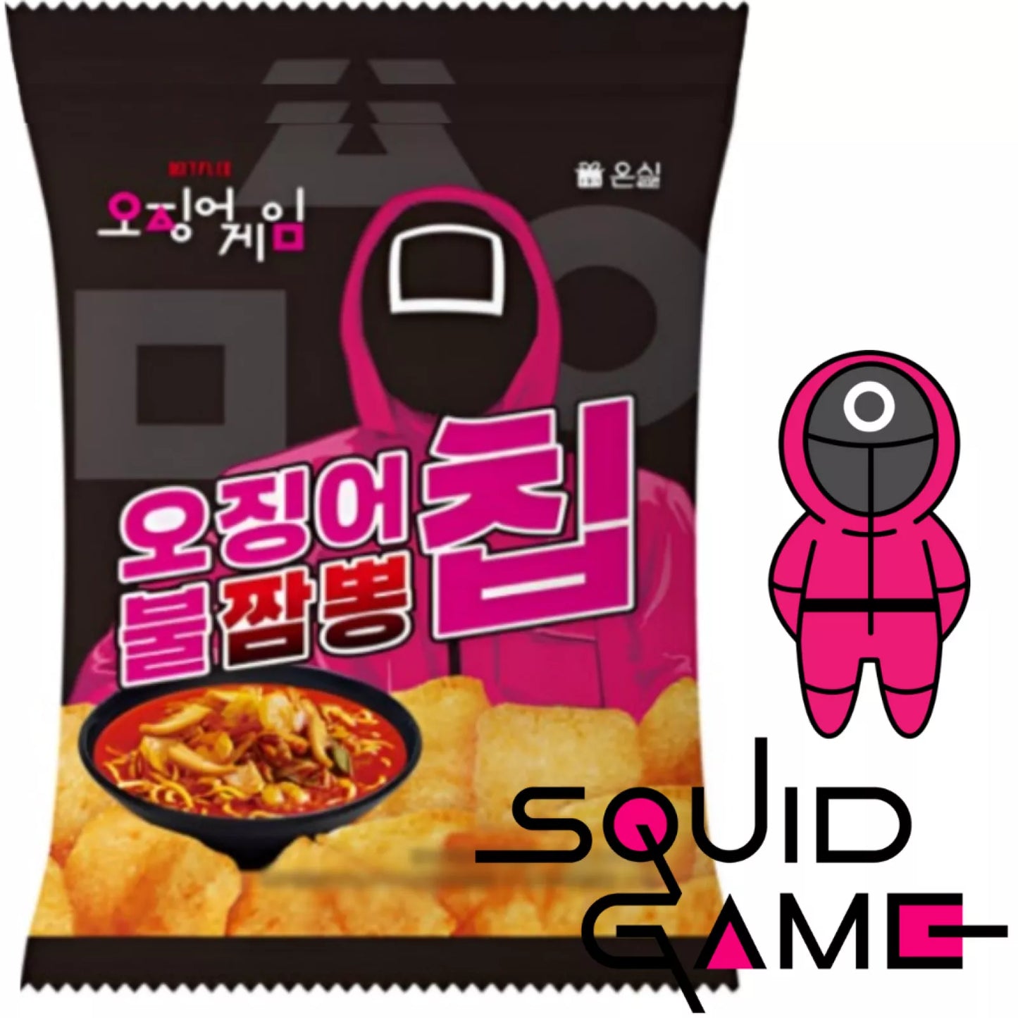 SQUID GAME Bul Jjambong Snack 50g